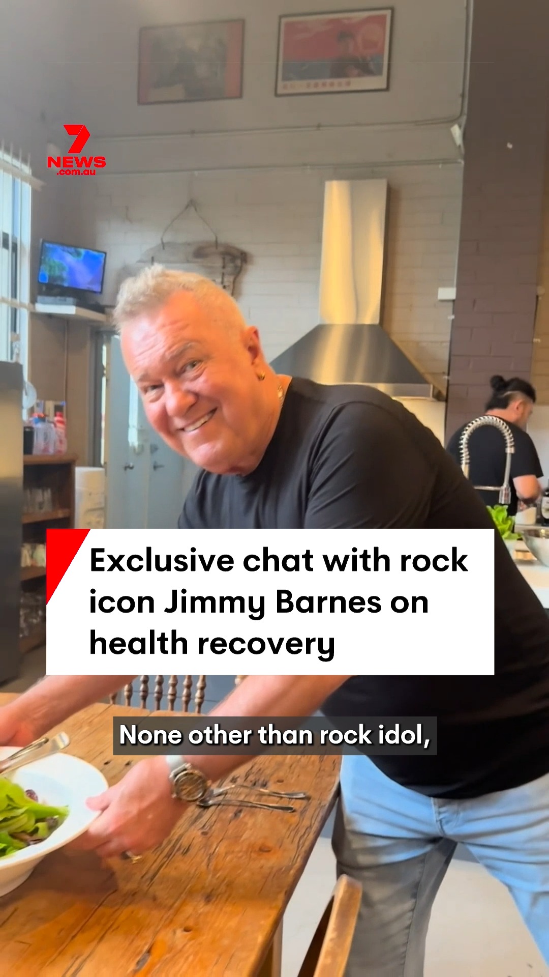Rock legend Jimmy Barnes talks to 7NEWS Culture Editor, Sally Bowrey on ...