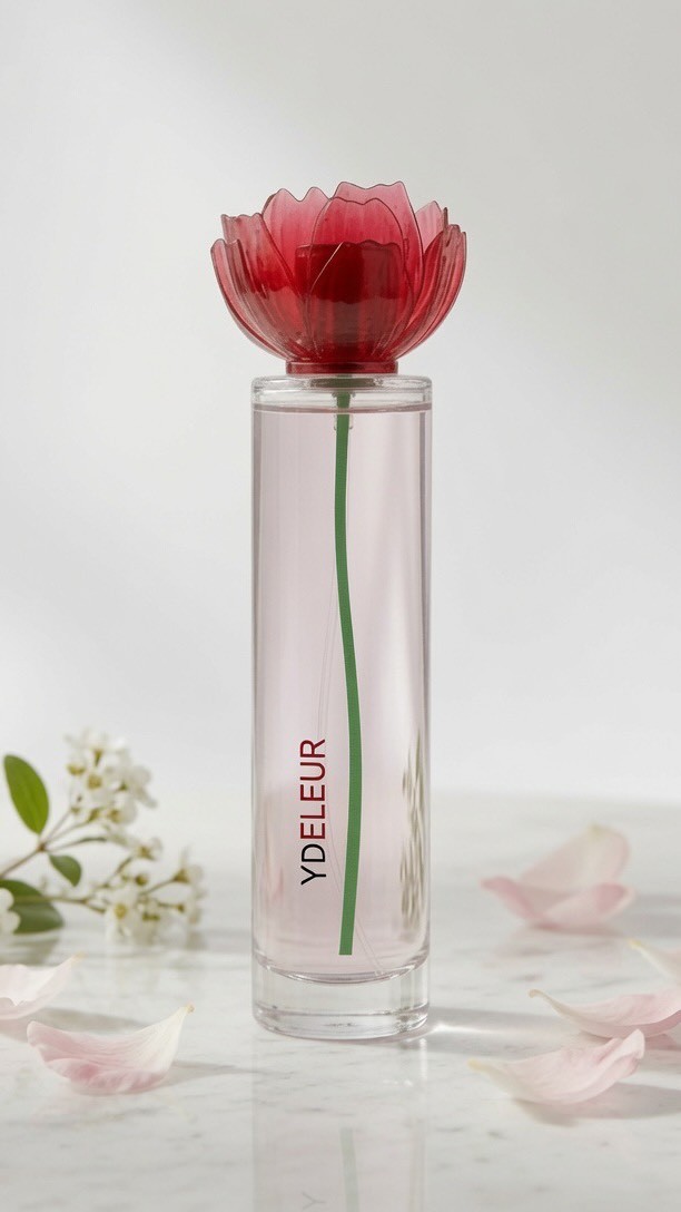 The new FLOWER BY KENZO L'Absolue Eau de Parfum bottle captures