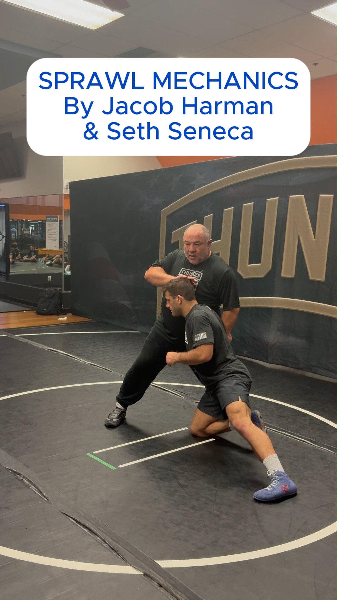 SPRAWL MECHANICS team Thunder Breakdown: Sprawl → Single Leg Mechanics ...