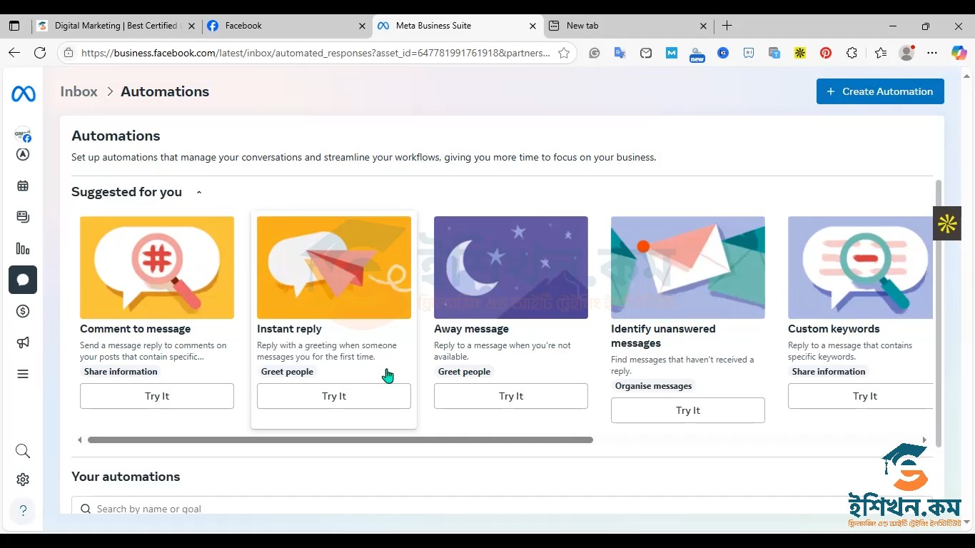 Inbox Automation করে নতুন ফেসবুক পেজের রিচ বাড়াবেন যে উপায়ে! # ...