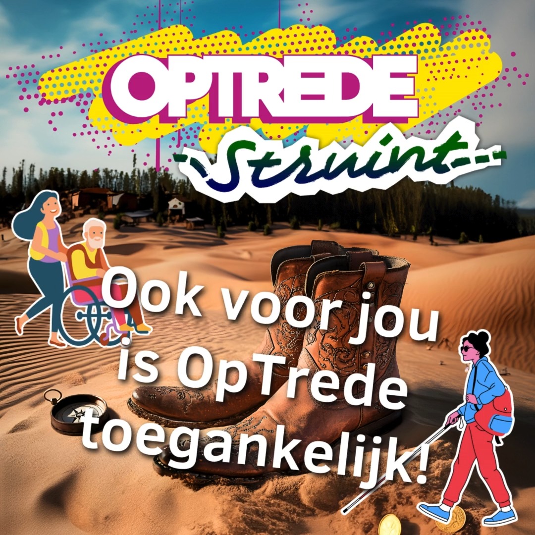 🦮 Een glazen oog of moeilijk ter been? OpTrede is er voor iedereen 😉 ...
