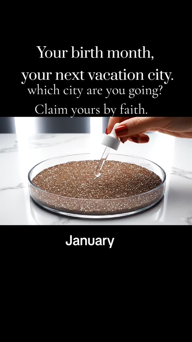 Your birth month your next vacation city asmr #aiasmr #fypreels #asmr # ...