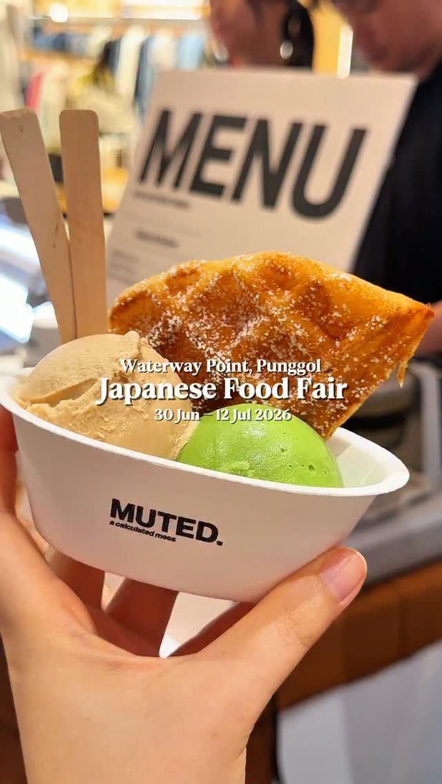 isetansg Japanese food fair is back at @waterway_point. 🍡Hanabi