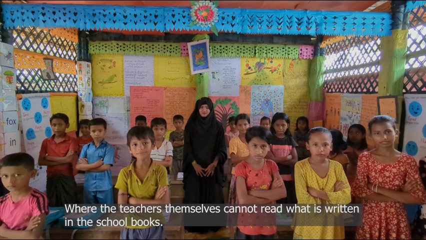 Imagine going to school and being taught entirely in a different ...