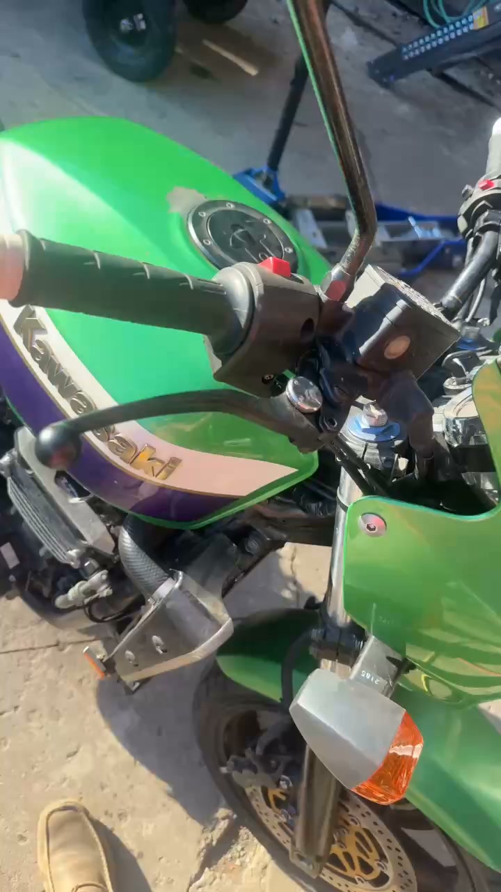 Last year Nori's beautiful Kawasaki Z1-R TC just missed the