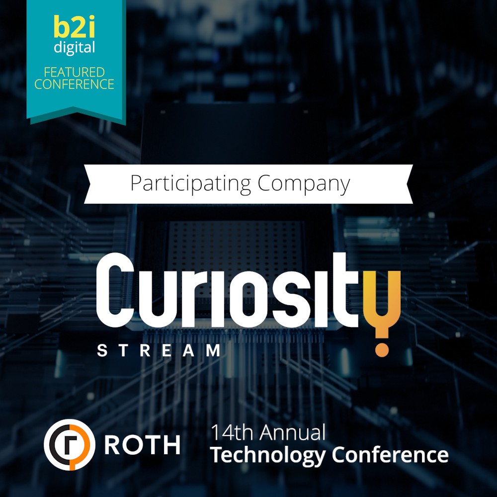 B2i Digital is pleased to announce Curiosity Stream (NASADQ: CURI) is ...