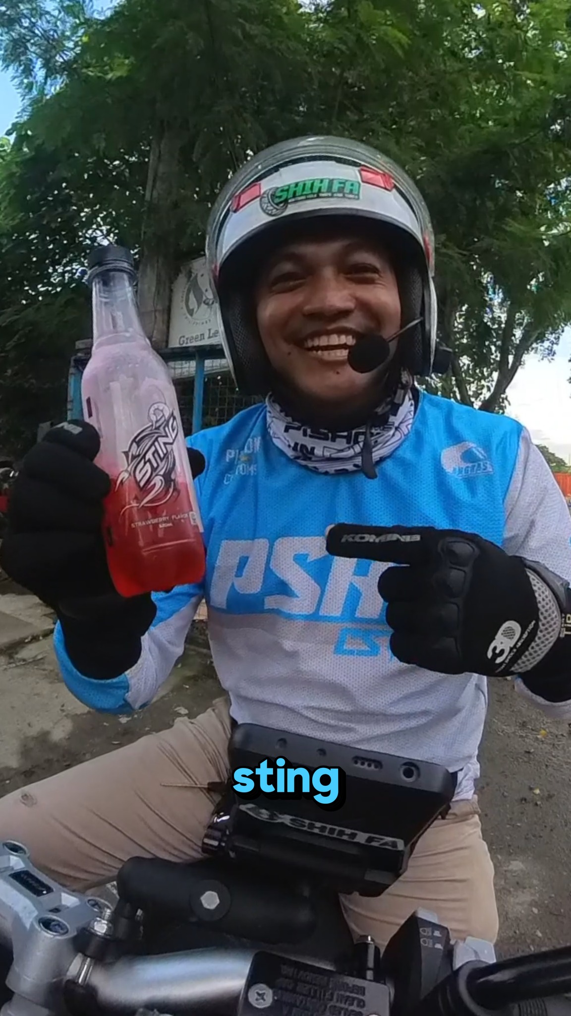 sikretong energy ng mga rider, masarap inumin - STING! Sting ...