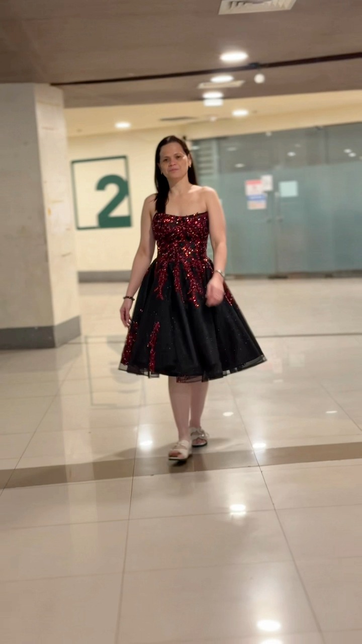 cocktail dress pick up ✨ – Ready for Up! 🤍, Another beautiful piece is ready to meet its new owner. Thank you for trusting us to be part of your special occasion., 📍 For Sale & Customized Only, 📲 Black Plunge Dress | sole:single-leather The Jetty Dress is US Size:S