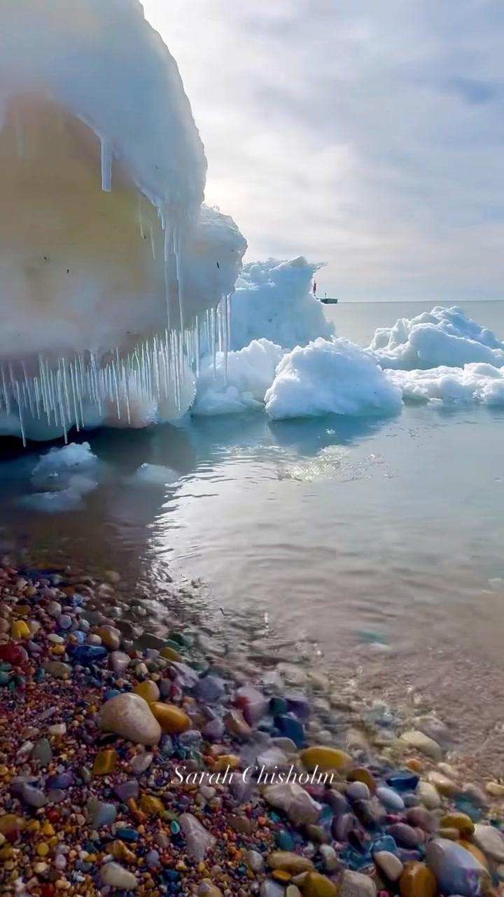 Early this spring, the ice melting along the shoreline at Kincardine ...
