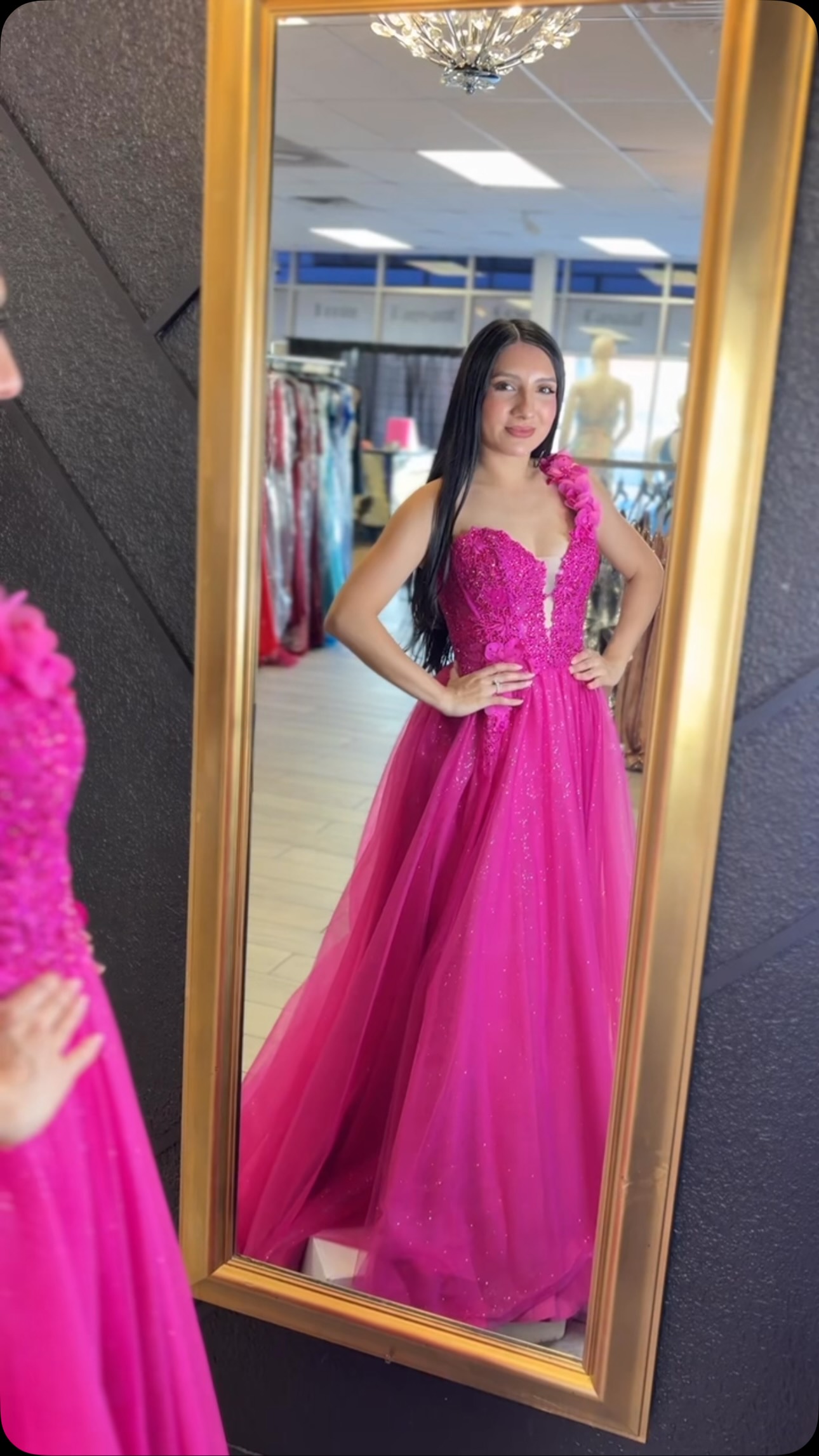 dress navy blue lace A Line V Neck Long Prom with Sequins, Navy Blue Lace Formal Graduation Evening Dress A1294 Kiss Rock and Roll 100% Polyester Size:9-10 Years SCHL006822_B_L