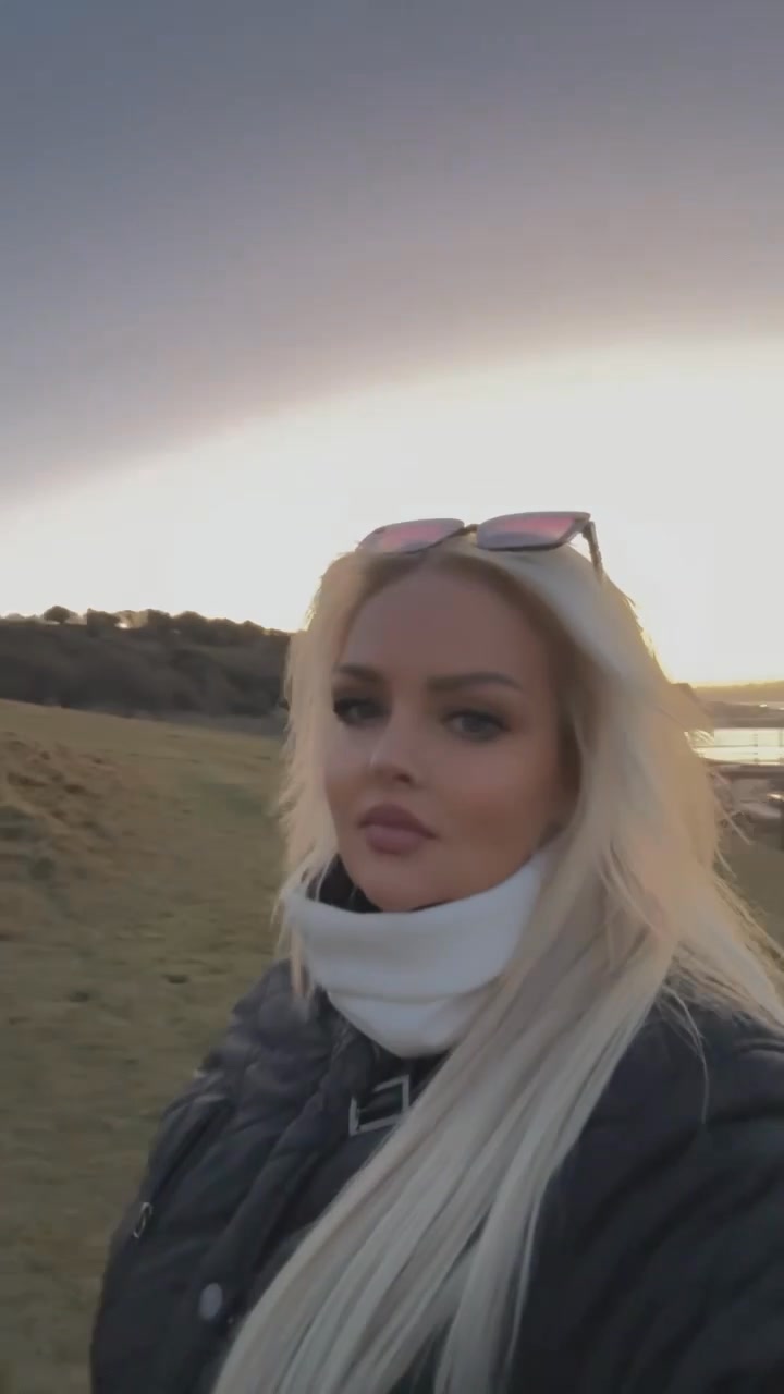 We decided to go for a stroll along the cliffs just as it was getting ...