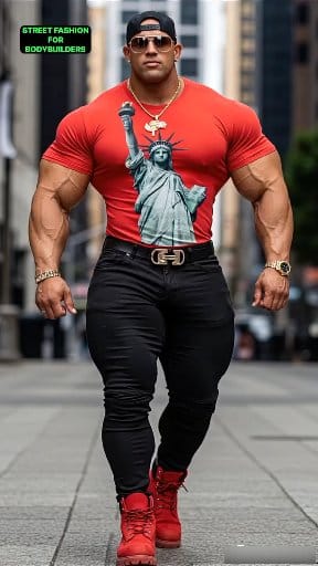 Street Fashion Style for Bodybuilders. Fitness and fashion blend so ...