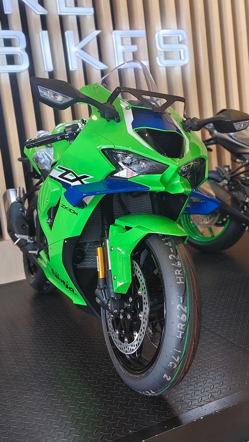 The Kawasaki ZX-10R 40TH Anniversary Edition celebrates four