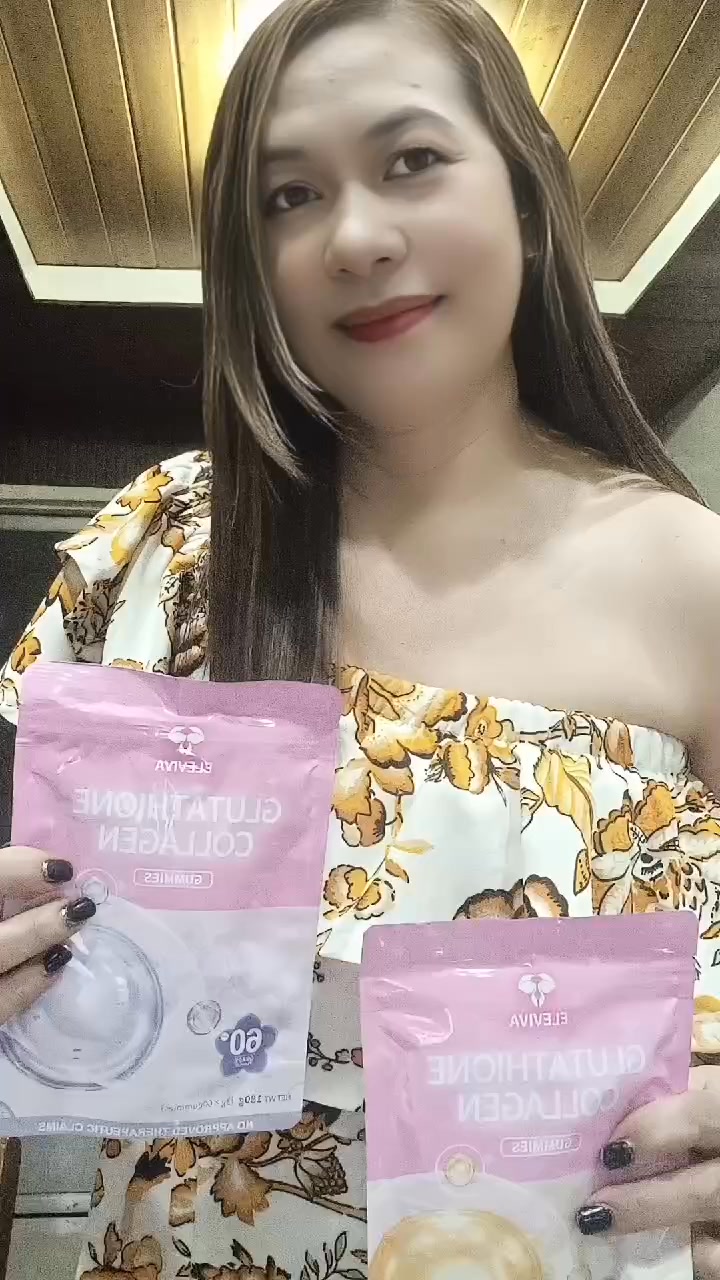 BUY 1 TAKE 1 PROMO! ✨ Sulitin ang limited offer ng Eleviva Glutathione Collagen Gummies 💖, 🎁 Bili ka ng 1, may libre ka pang 1, Benefits: ✔ Skin brightening & detox (Glutathione) ✔ Firm & youthful 