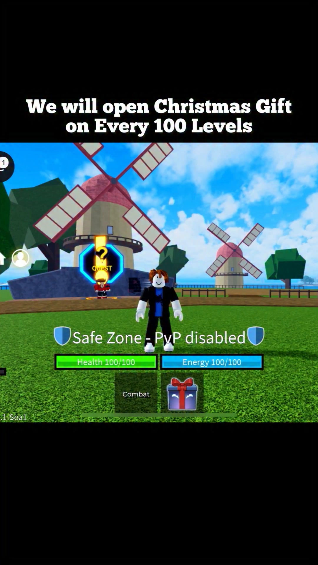 I Opened 100 of Every Gift in Blox Fruits