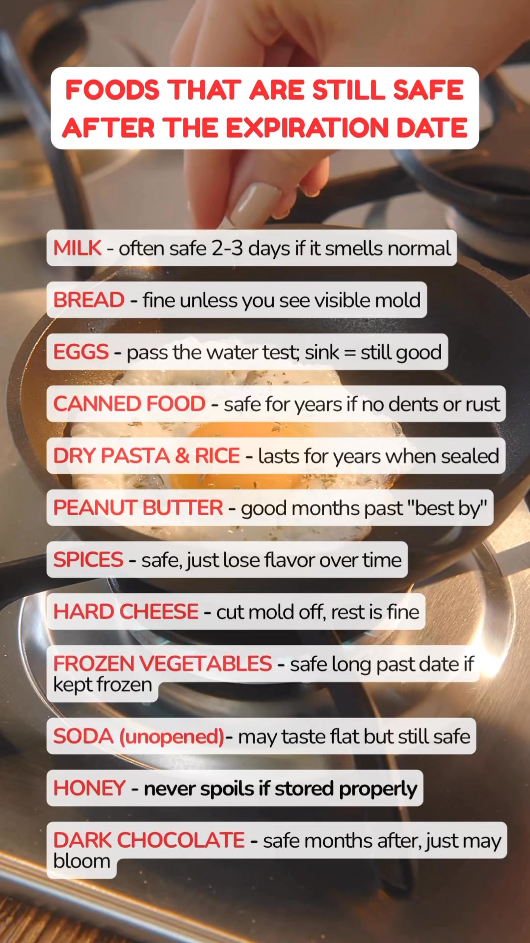 Did you know about these foods?? They are active safe after their ...