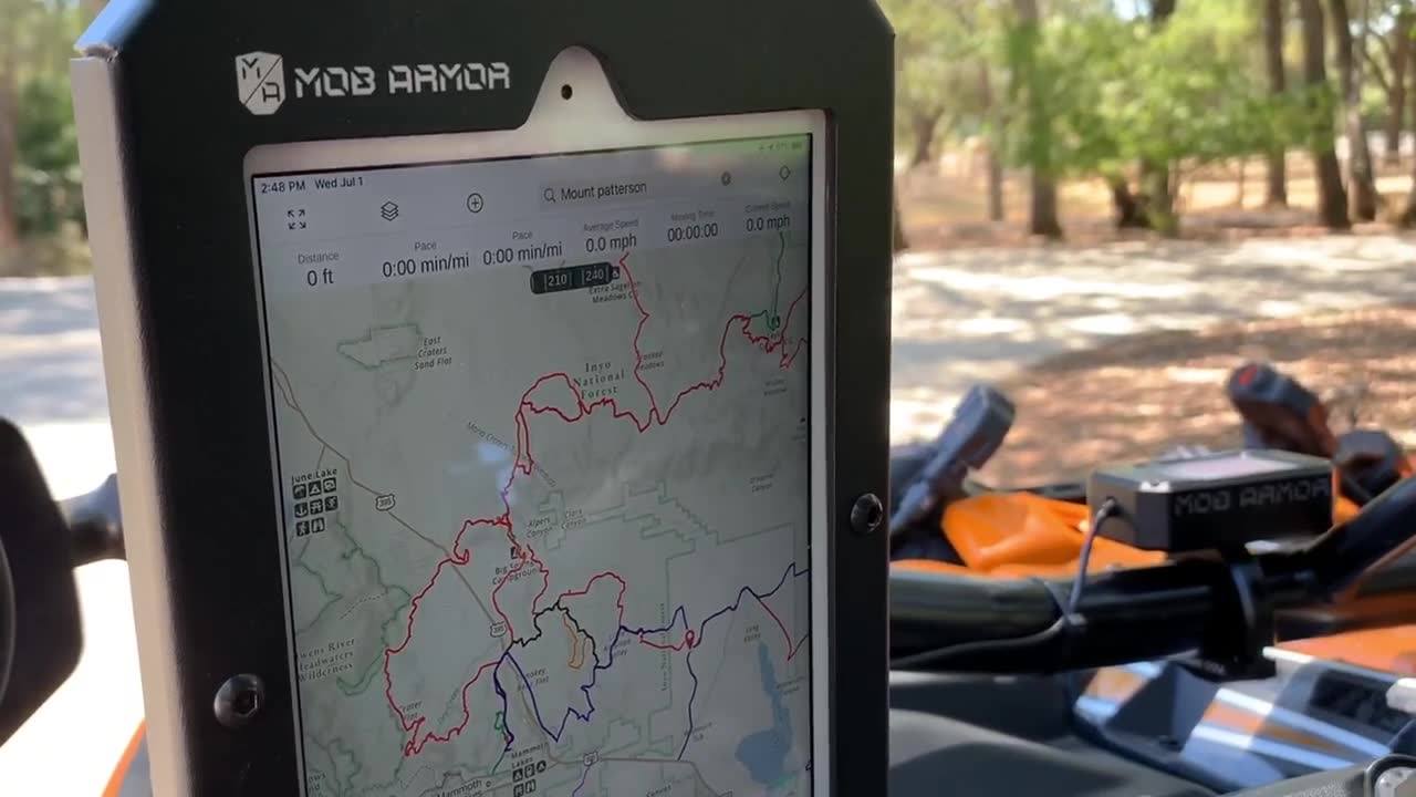 Stepping up our game for adventure rides with Gaia GPS and Mob Armor. 1 ...