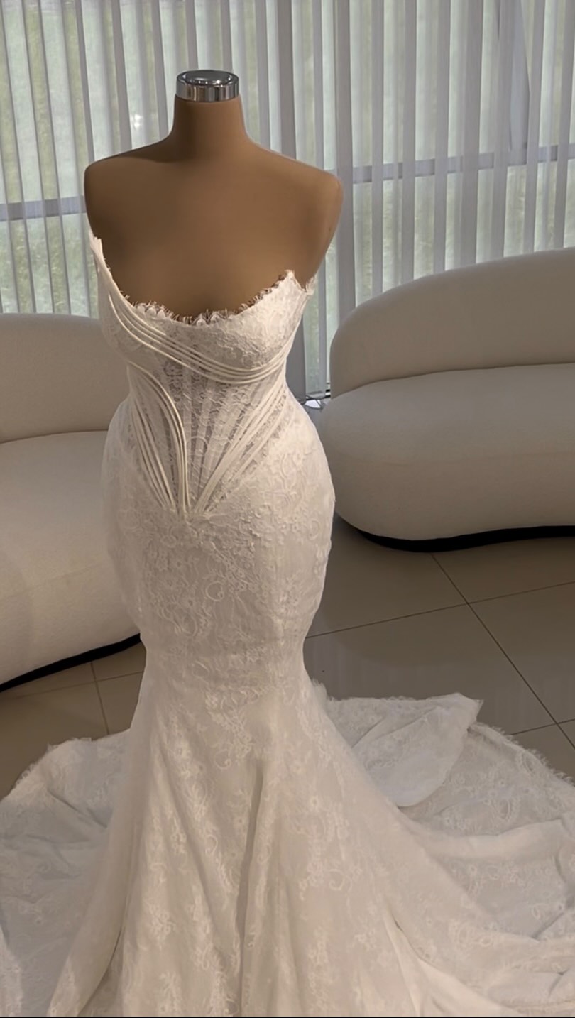 qendresa dresses Glamorous Detachable Train Evening Dress Elegancia Verstil: Vestido Gris con