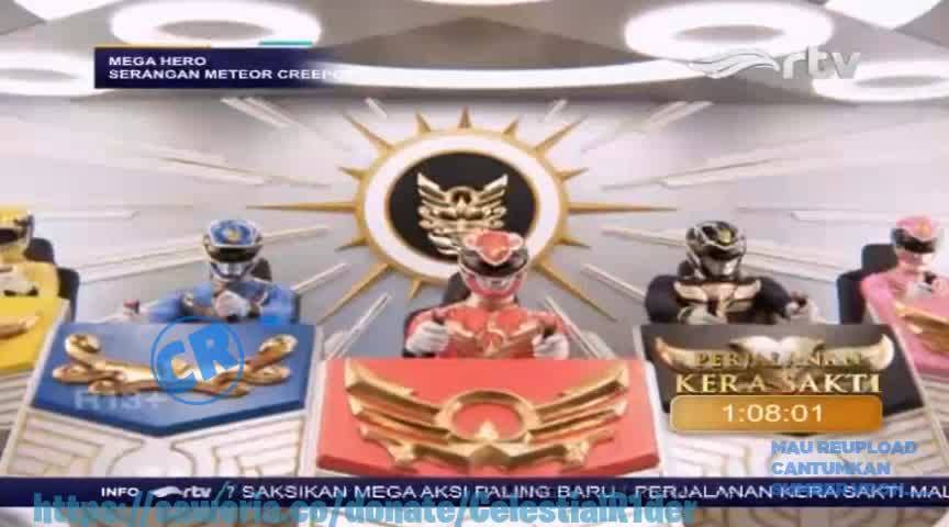 Power Rangers Megaforce RTV Episode 7-8 Full Bahasa Indonesia Mirror ...