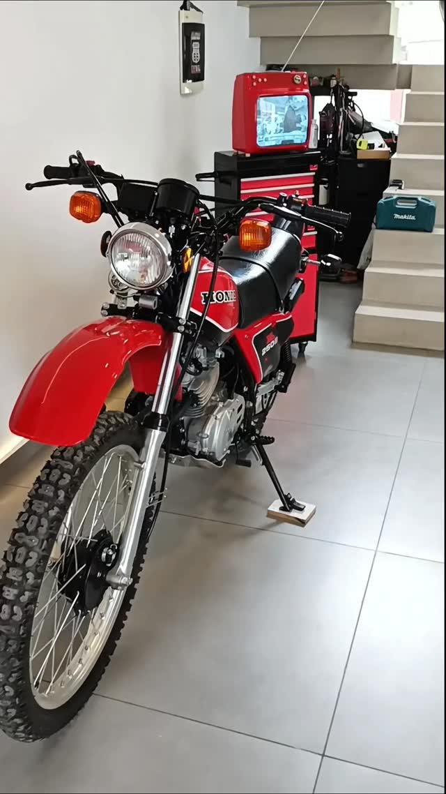 1974 Honda XL70 ready to head back home. | JT Vintage Restorations