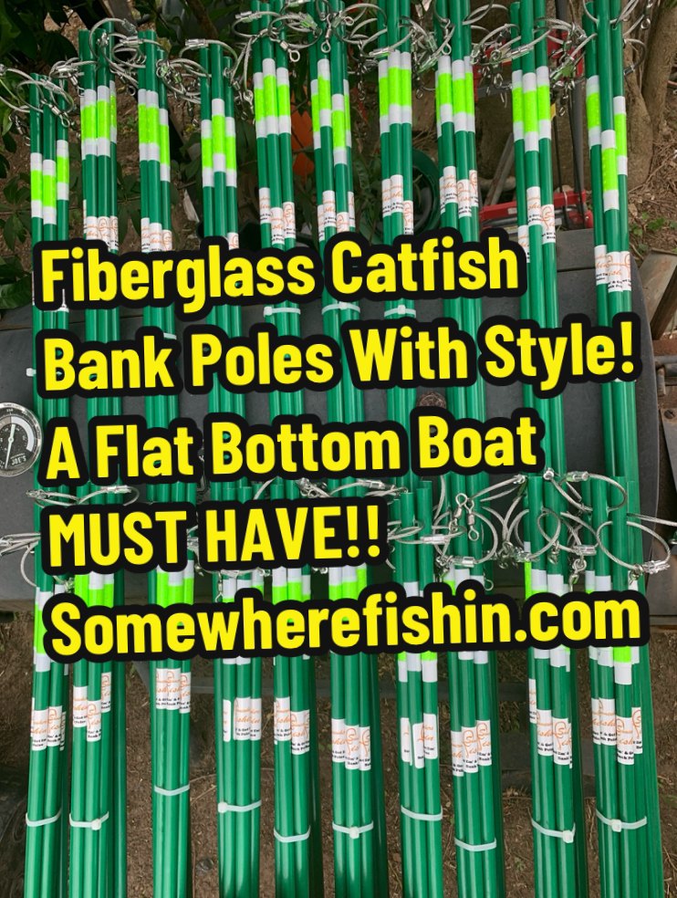 bank pole fishing for cats Poles Green 6, 8, and 10 feet – Hook and Arrow The original Silver Cat rod is made of 100% fiberglass and offers many features found on higher price point catfish rods Setting bank poles out on