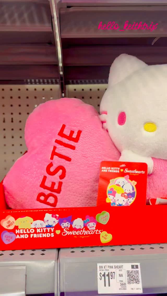 Hello Kitty Valentines Overload at @walmart Hoping to find the bear ...