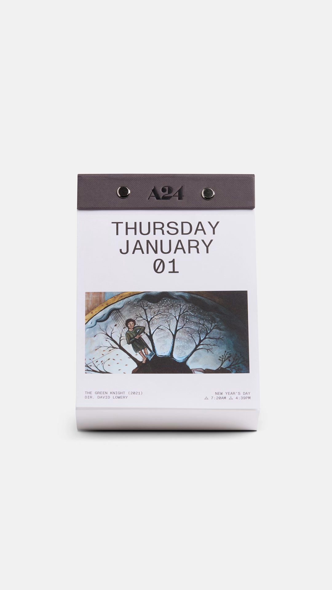 365 days of A24. 2026 Daily Tear-Away Calendar is now available in