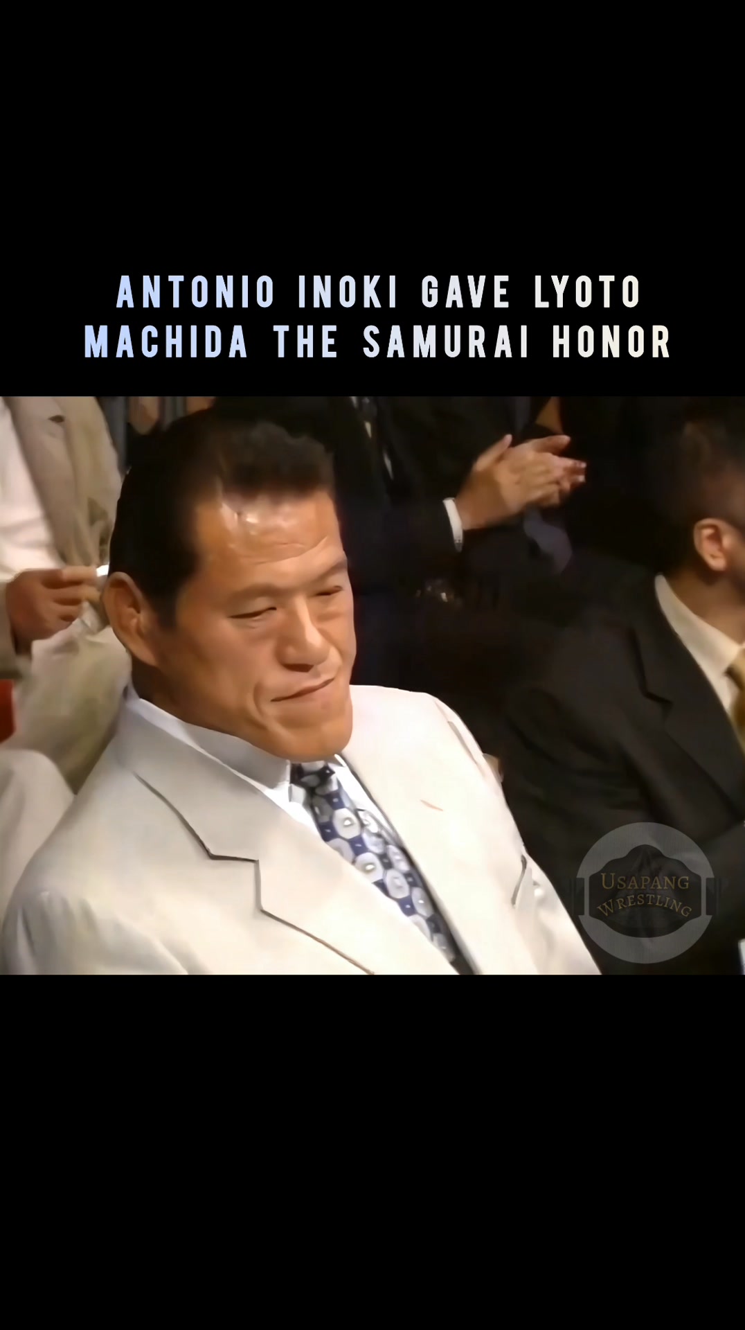 Antonio Inoki Gave Lyoto Machida the Samurai Honor | Usapang Wrestling ...