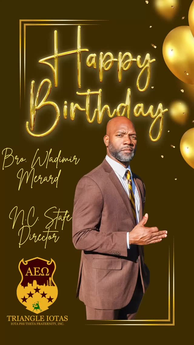 Happy birthday to our State Director and Chapter Brother @iota_wlad we ...