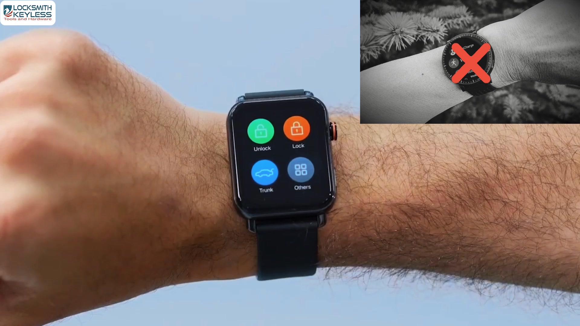Tired of bulky key fobs? 🚗 Meet the Autel OTOFIX Smart Key Watch