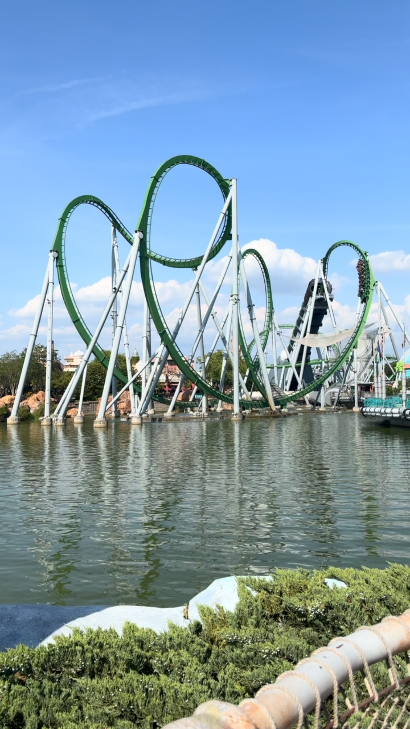 Hulk is still a timeless legend #themepark #rollercoaster # ...