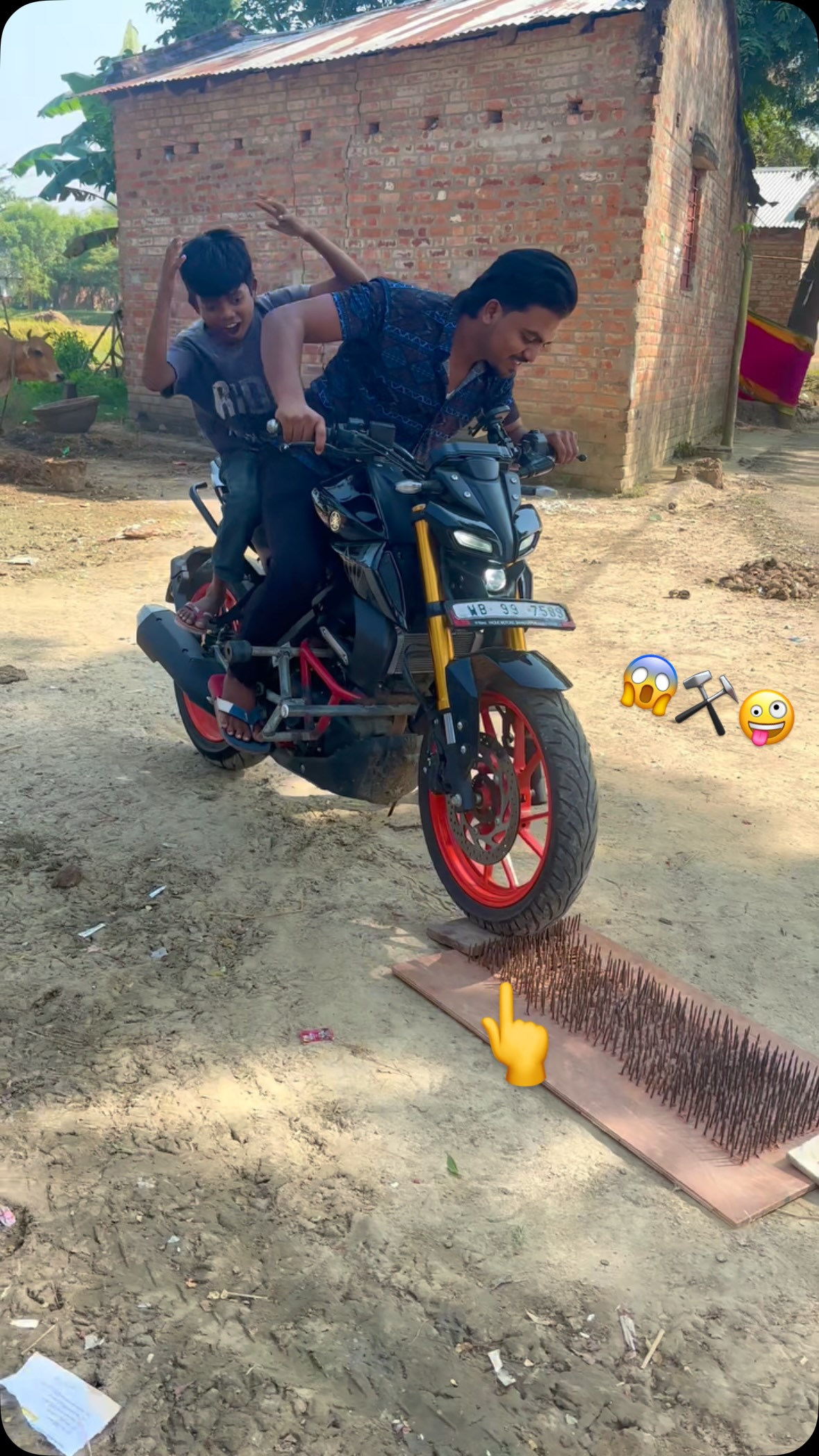 😱🤪 #mt15 #rider #reels #facebookvideo #viralvideo #reelsvideo # ...