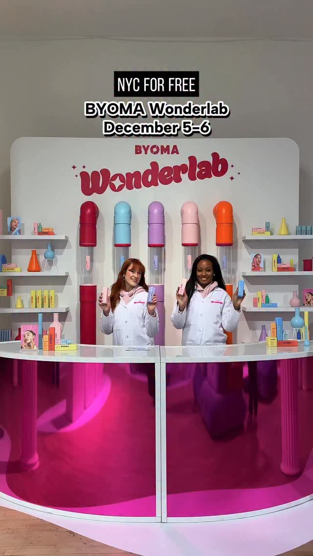 BYOMA Wonderlab ️ #BYOMApartner There’s a free @Byoma lab-inspired ...