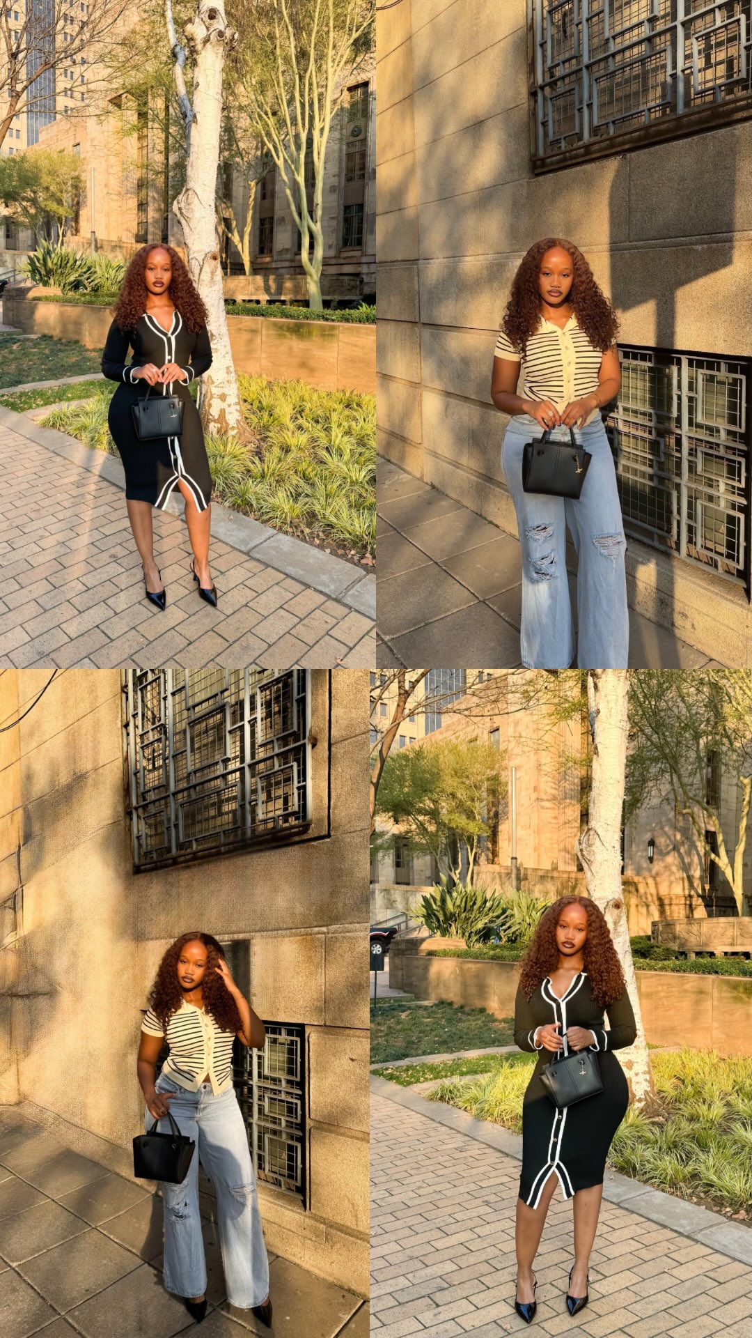 LEGiT - Laid-back luxe gold buttons, structured lines, and the