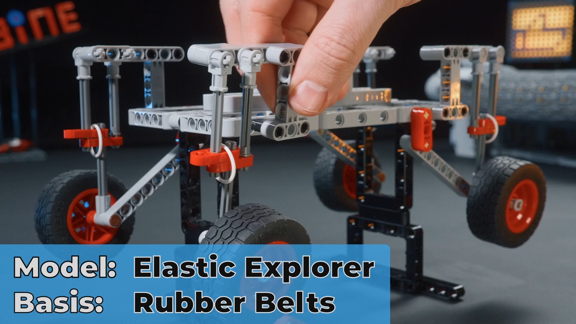 Rubber Belt - Lego Suspension Testing #lego #legotechnic #suspension ...