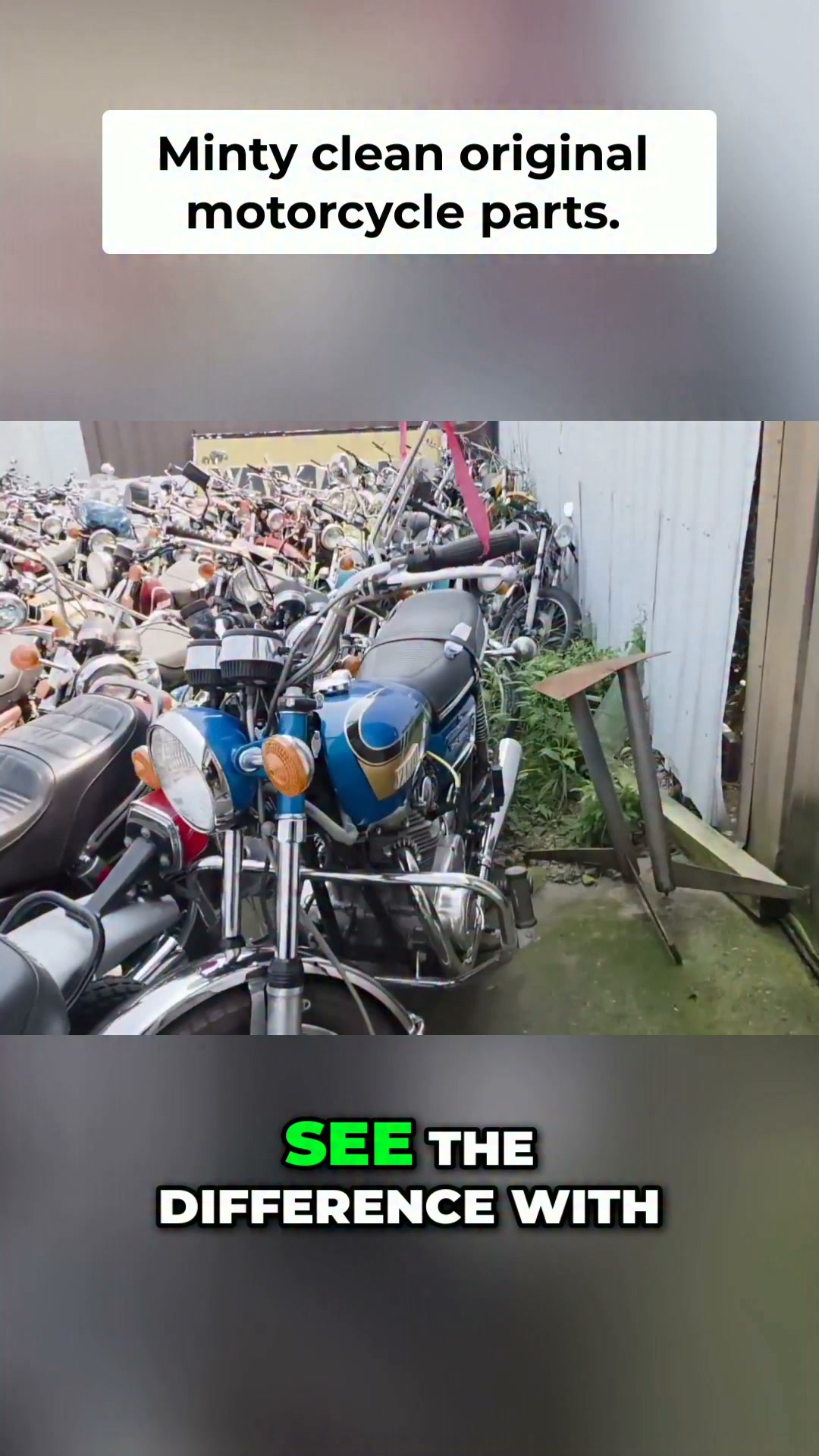 Take a stunning look at a perfectly preserved early model Yamaha