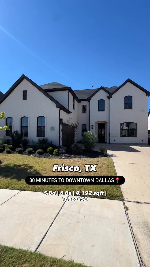 Frisco, TX 🤩🤩 Looking for a stunning new build home close to Dallas ...