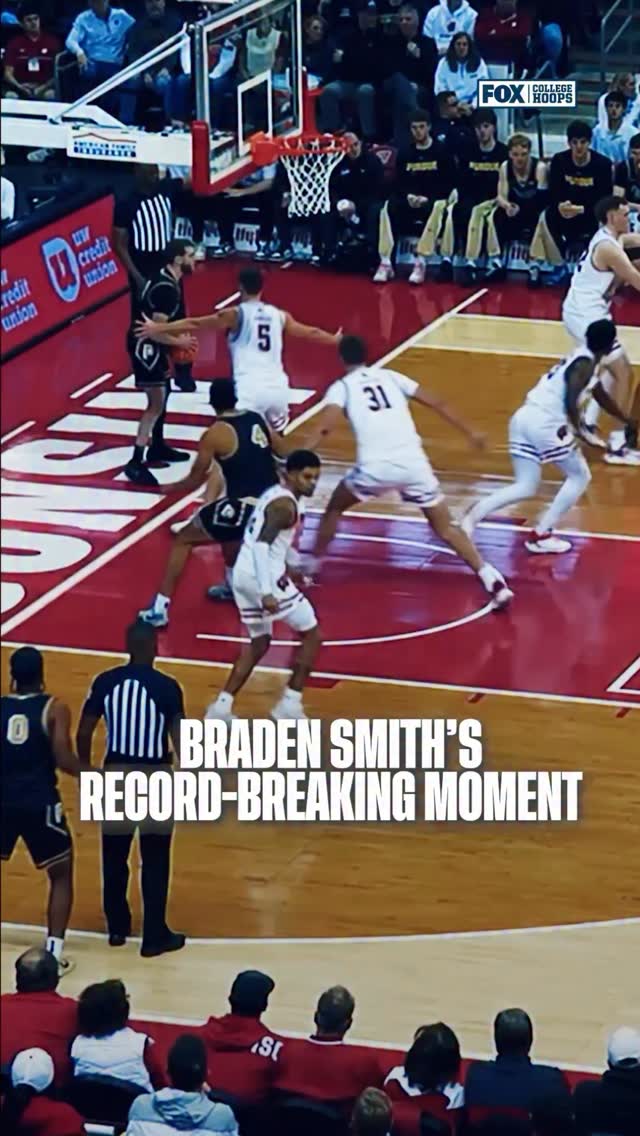 The record breaking moment for... - College Hoops on FOX | Facebook