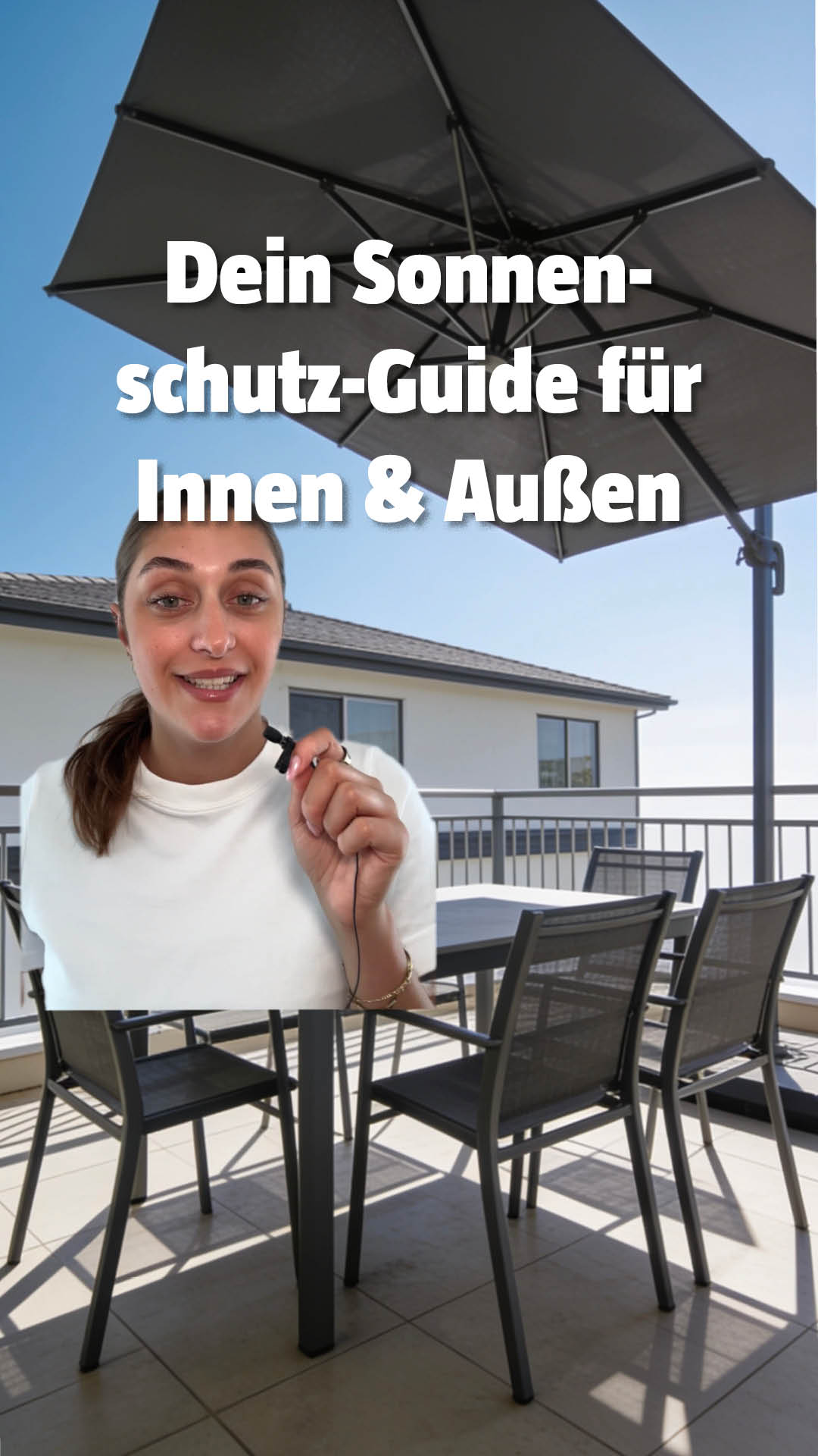 Bei uns findest du den perfekten Sonnenschutz für innen und außen. ☀️ | BAUHAUS Deutschland