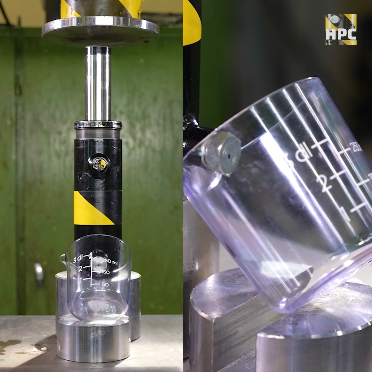 Hydraulic Pressing Ground Meat :0 #crush #satisfying #asmr | Hydraulic ...