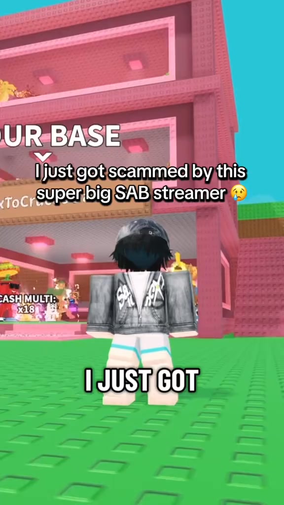 I just got scammed by this super big SAB streamer 😢 #fyp #sab # ...
