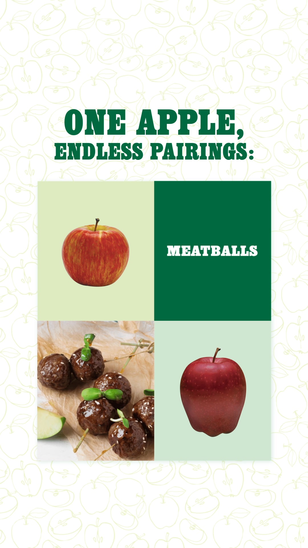 One Washington apple, endless delicious possibilities! 🍎 From savory to ...