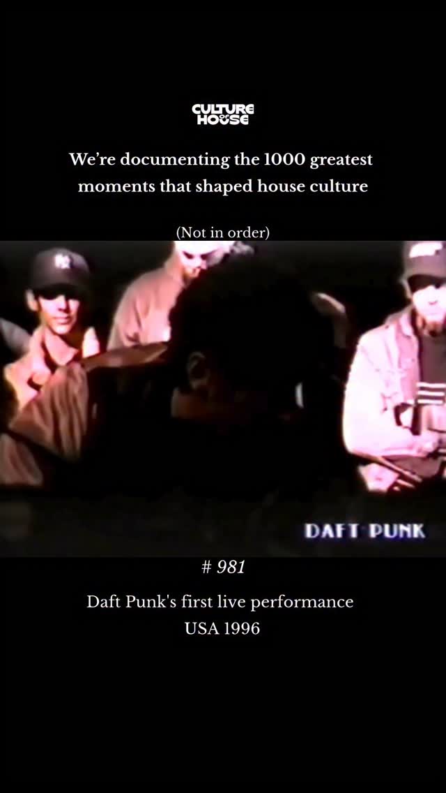 邦楽 Unblock - 1st DEMO Daft Punk's American debut 🌎 Even Furthur 1996 took place in Blue