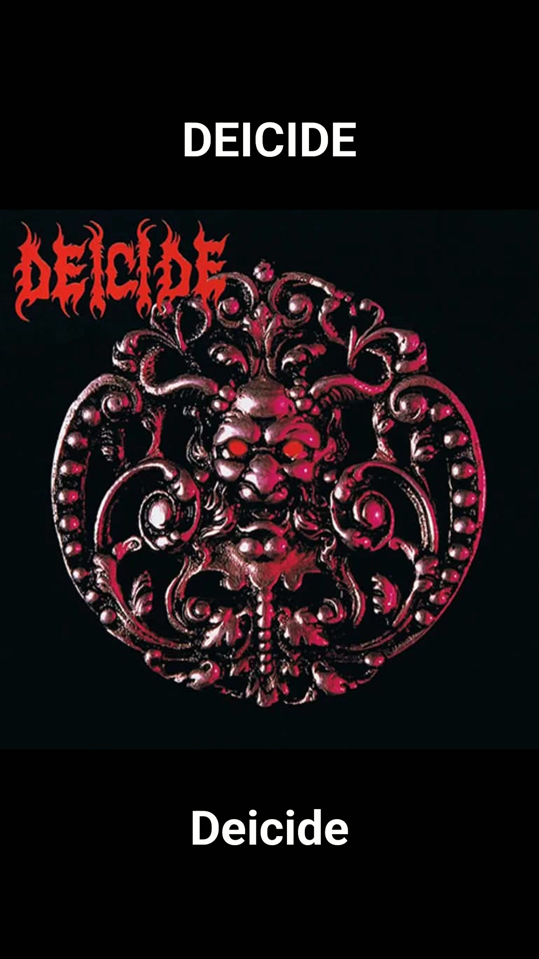 DEICIDE - Deicide R/C Rec 1990 Death Metal from United States