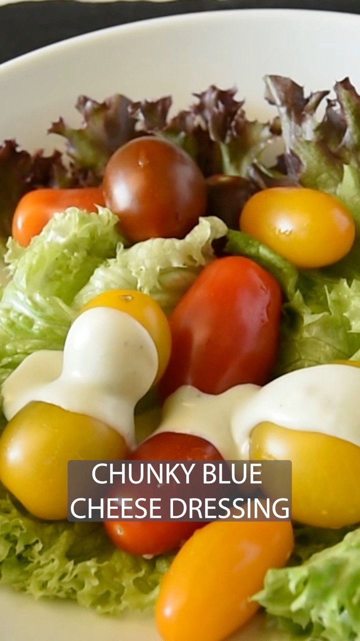 This blue cheese dressing recipe will have you eating wedge salads in no time! #bluecheese #saladdressing #chickenwings | Bob Morano