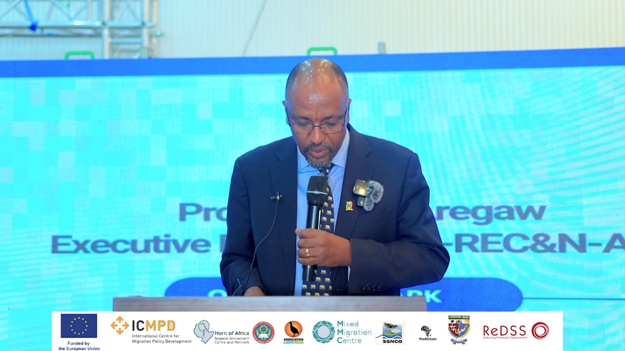 Prof. Mekuria Argaw, Executive Director of the Horn of Africa Regional ...