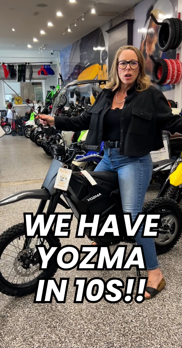 YOZMA IN 10 IS HERE!! We now have them in the showroom, with the