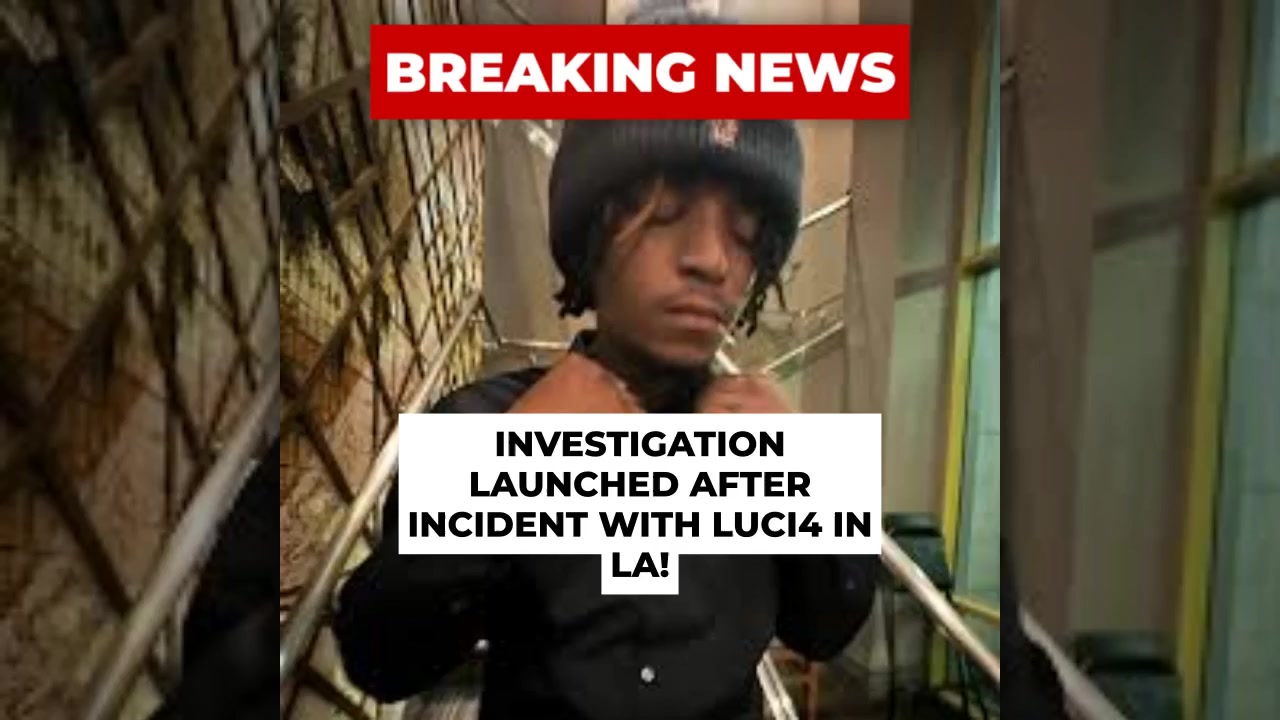 Breaking news right now. Viral superstar Luci4, the creative force ...