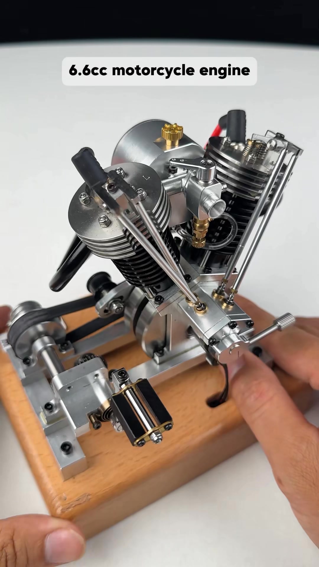 6.6cc V2 Engine #vortrixe #miniengine #engine #usa #model #V2 ...