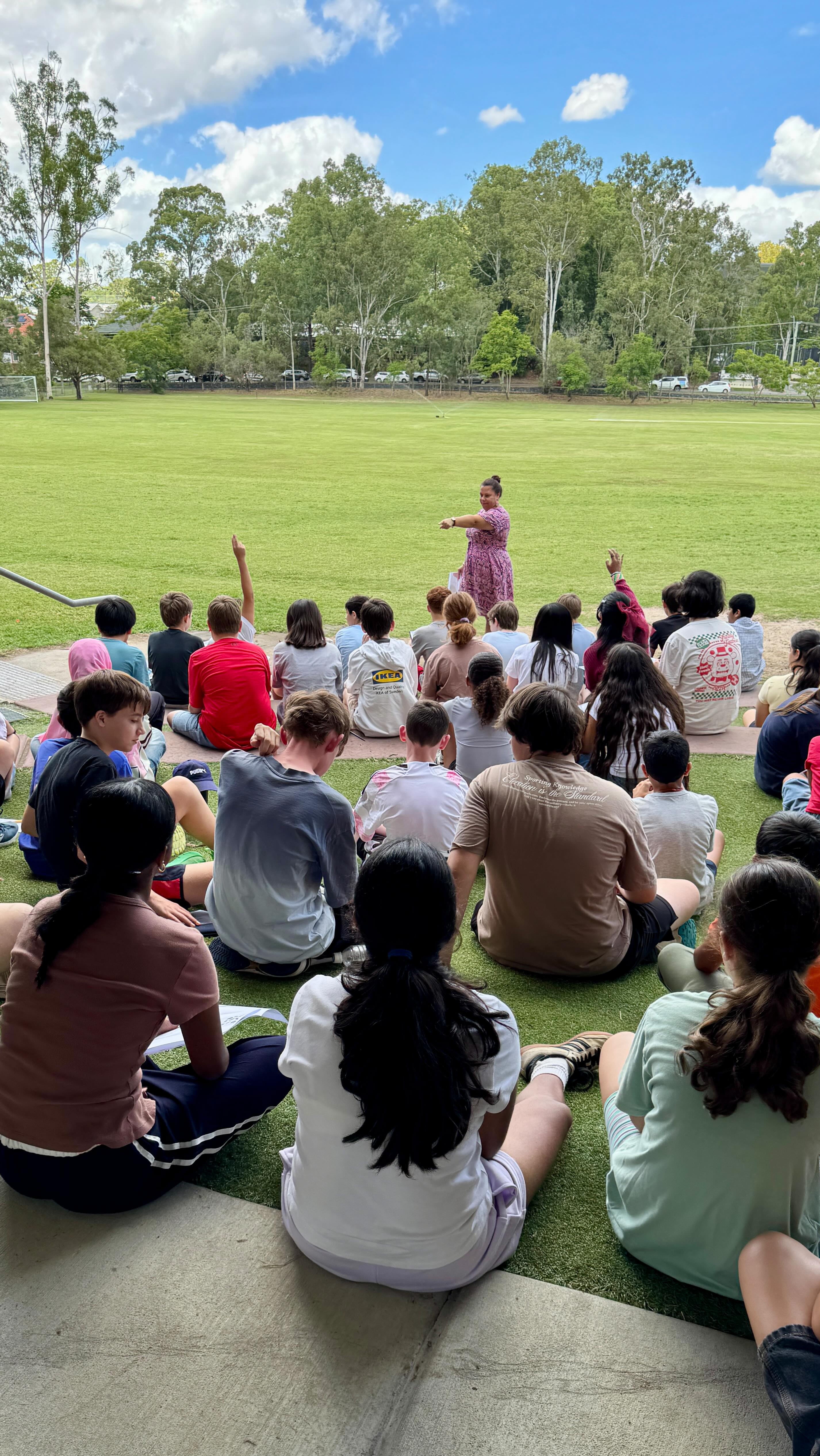 Year 7 students had fun learning more about First Nations customs and ...